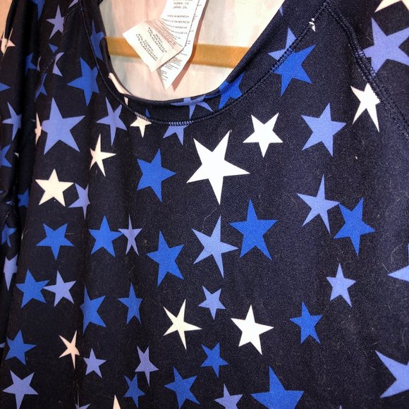 j. crew New Balance blue star swim scuba top NWT XL - Picture 3 of 3